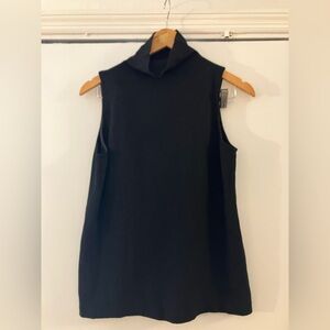 Club Monaco Black Sleeveless high neck Women's Top size Medium